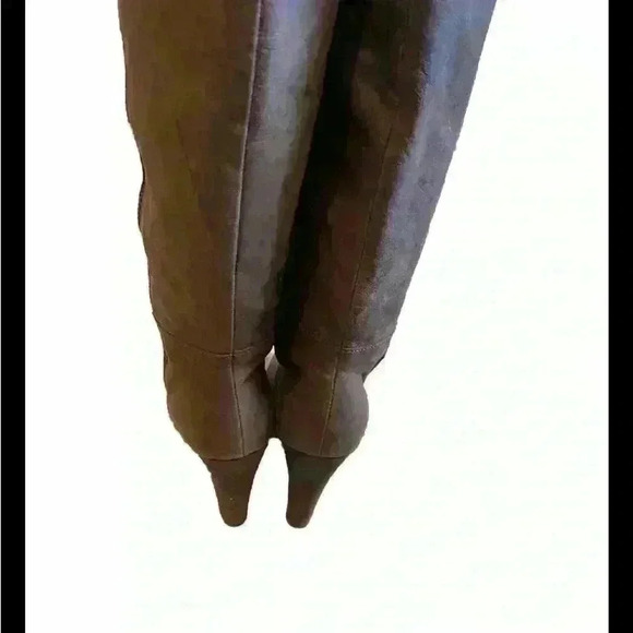 Joie over the knee boots brown sued US size 6 - Picture 4 of 8